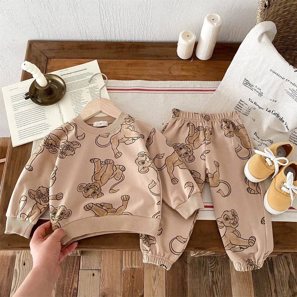 Get Silly With Mickey Printed Baby Girls Boys Cotton Casual Hoodie in Dhaka main image 0