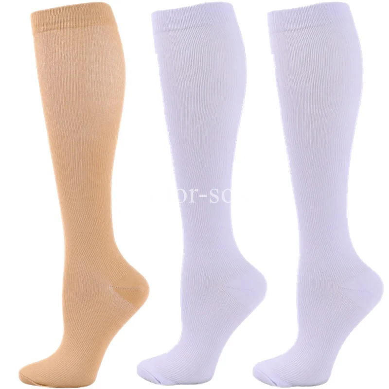 Compression Socks - Knee High, Anti-Fatigue & Pain Relief Stockings for Men and Women (3 Pairs)