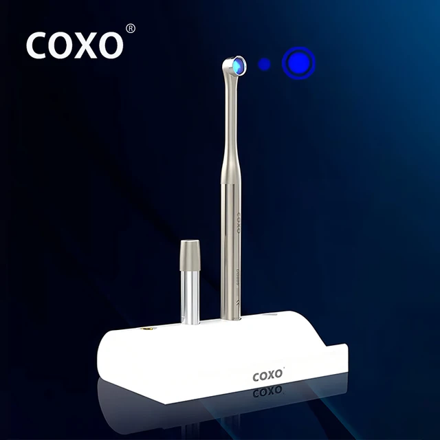 COXO DB686 Nano Dental Photopolymer LED Curing Light Full Metal Body Light Cure Lamp Dental Instrument