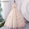 Luxury Floral Prom Dress