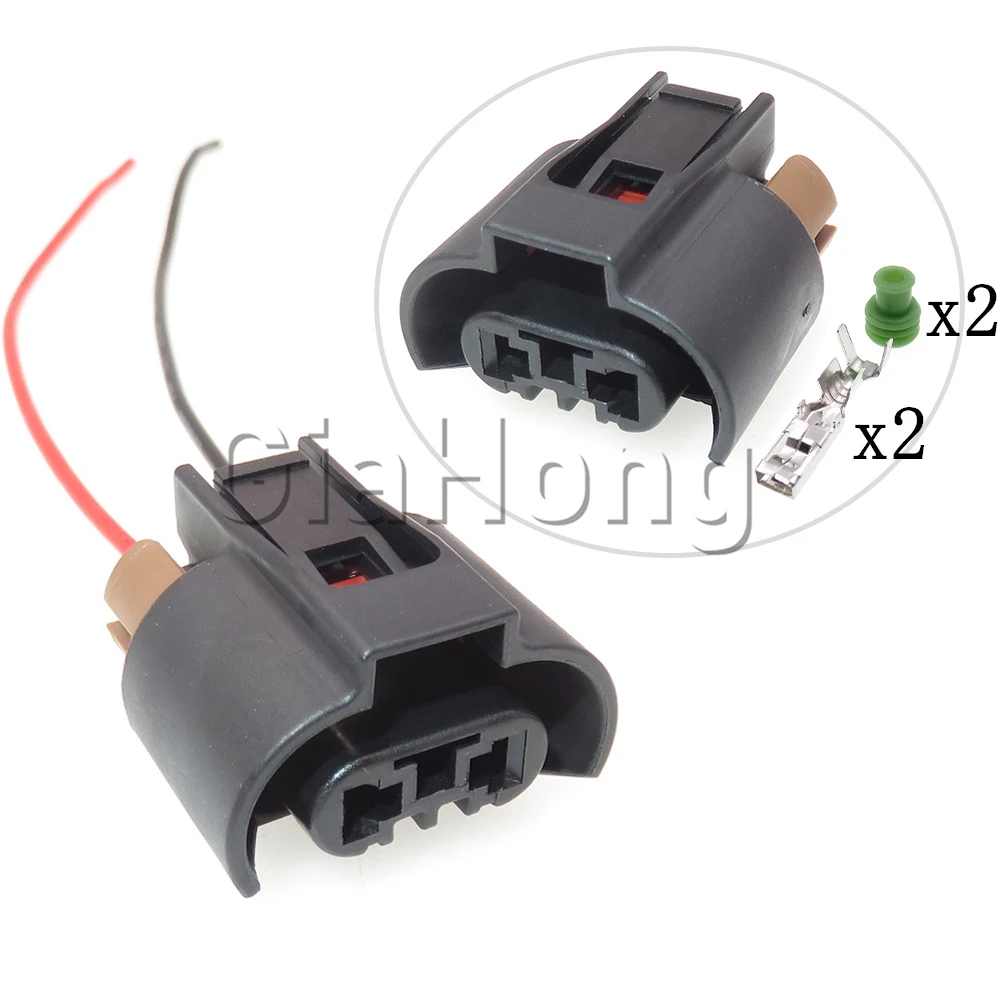 

1 Set 2 Ways Auto Modification Accessories 9006 9005 Starter Sealed Connector For Toyota Car High Beam Lamp Electric Wire Socket