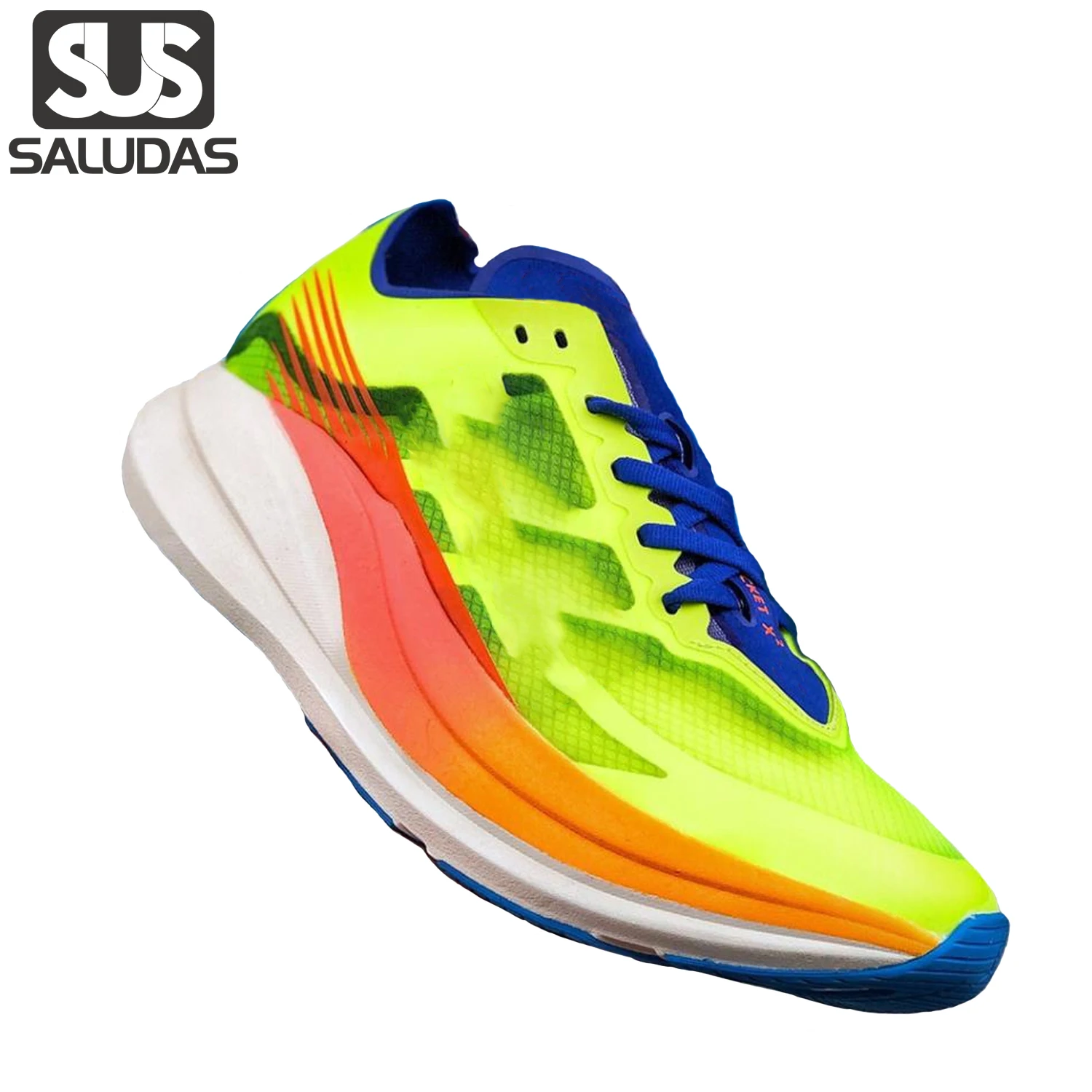 

SALUDAS Rocket X2 Men Trail Running Shoes Women Casual Tennis Sneakers Anti-Slip Cushioning Carbon Plate Marathon Running Shoes