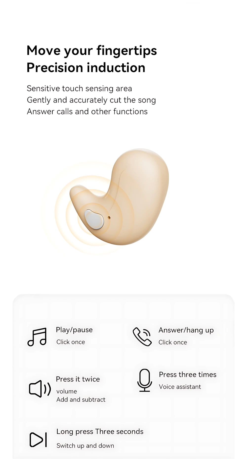 Tws In-ear Headphones With Bluetooth And Hifi Stereo Sound_voghion.com