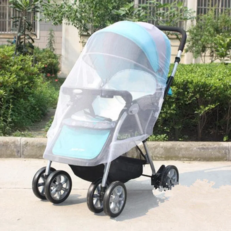 Stroller Mosquito Net Safe Baby Crib Netting Mosquito Net Children Pushchair Anti-bug Netting Infant Protection Mesh Stroller Accessories Stroller