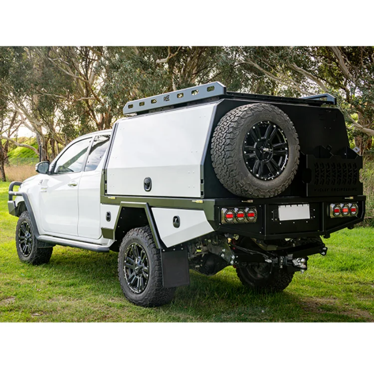 Pickup Truck Cover Canopy 4x4 Slide On Topper Camper Hardtop New aluminum ute canopy for sale
