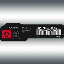 Futuristic Vinyl Sticker Set - Waterproof QR Code Decals (C)