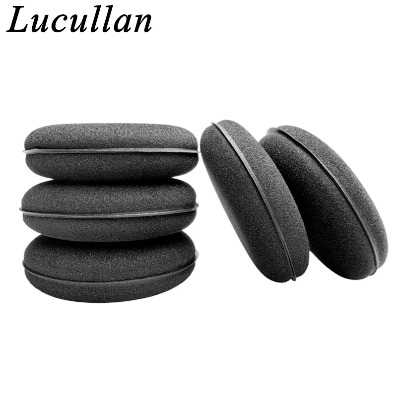 

Lucullan 5 Pack Ultra Thick 30mm High Density Foam Sponge Auto Detailing Applicator Pad Best For Waxing and Polishing