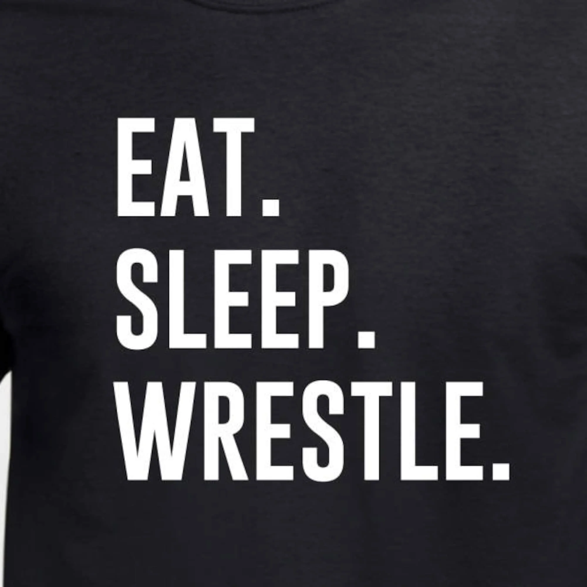 Camicia Da Wrestling Eat Sleep Wrestle Wrestler Gift Wrestling Mom- Wrestling Dad