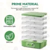 Fruit Dehydrator 5 Tier Adjustable Temperature Food Dryer for Snacks Quick Drying Easy to Use Fast Efficient Smart Automated 2