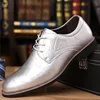2025 New Fashion Big Size Men's Shoes Pointy Lace-up Multicolor Wedding Business Party Banquet Office Dress Shoes for Men 5