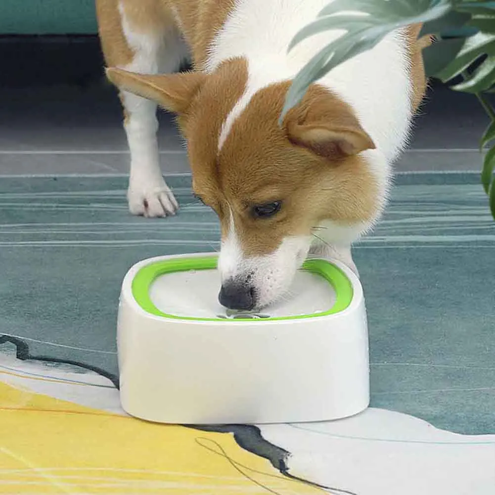 

Non Splash Cat Bowl Floating Not Wet Mouth Dog Drink Water Bowl Anti-Overflow Pet Drinker Without Spill Drinking Water Dispenser