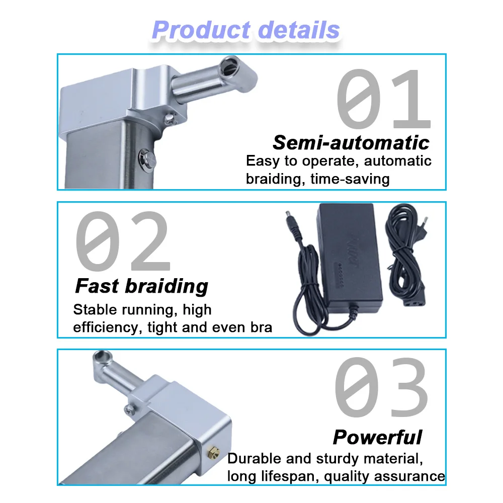 2025 NEW Instant Dreadlocks Hair Making Machine Easy DIY Semi-Automatic Dreadloc