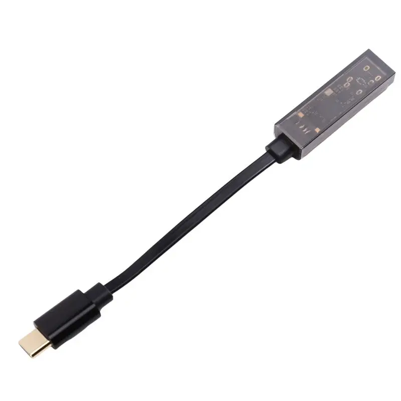 AU61-Type-C 디코더 DSD256 768KHZ Hifi 증폭기 소형 테일 헤드폰 발열 오디오 안정적인 전송