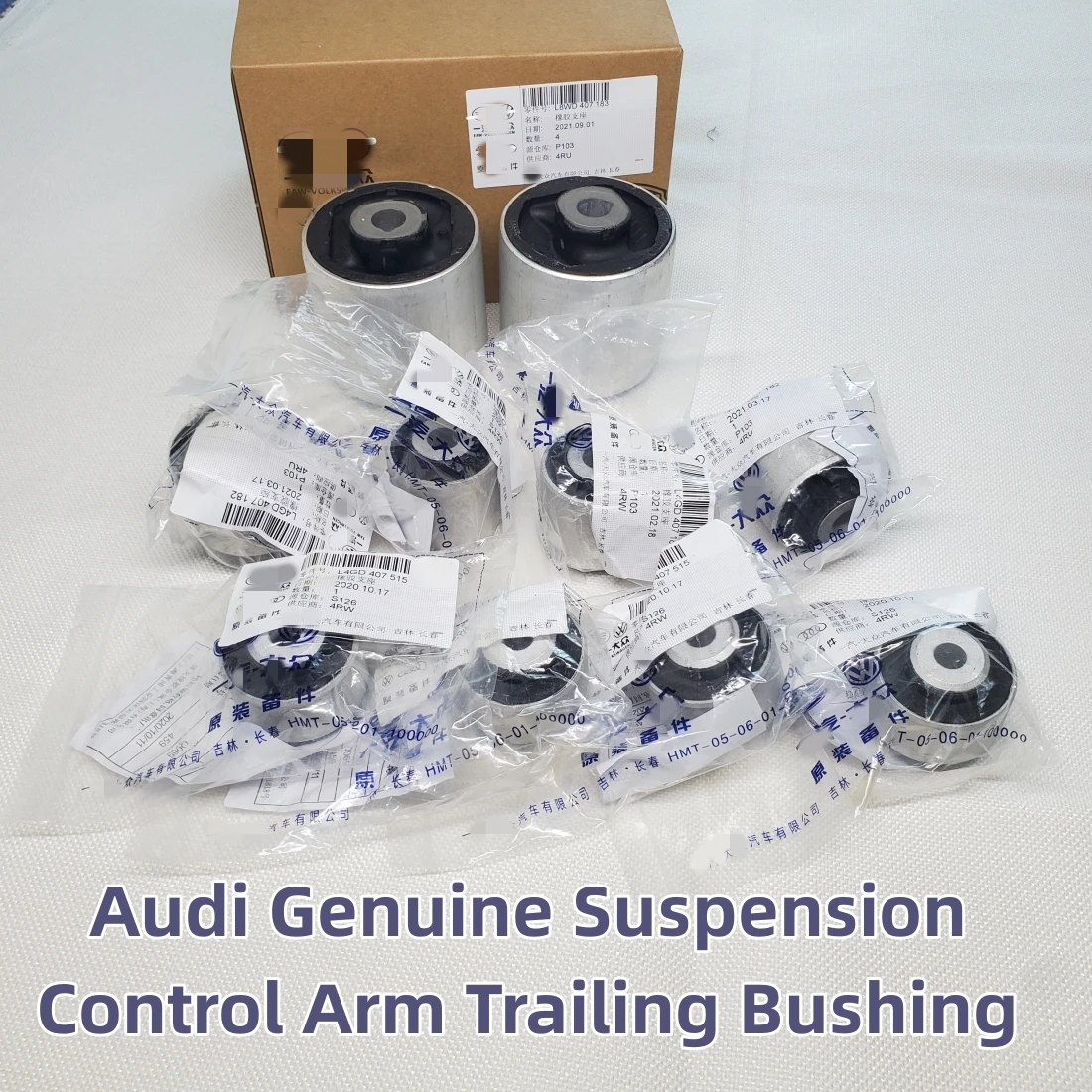 Front Suspension Control Arm Trailing Bush for Audi A4 S4 A6 A7 B8 8K Avant A5 S5 8T Sportback Q5 8R front suspension control arm bush