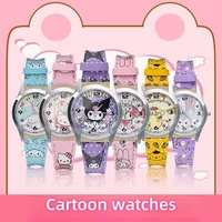 No Box Pointer Quartz Watch  Cartoon Hello Kitty  Children  Gift Watch Girls Kawaii  My Melody  Cute Watch Birthday Gift 1