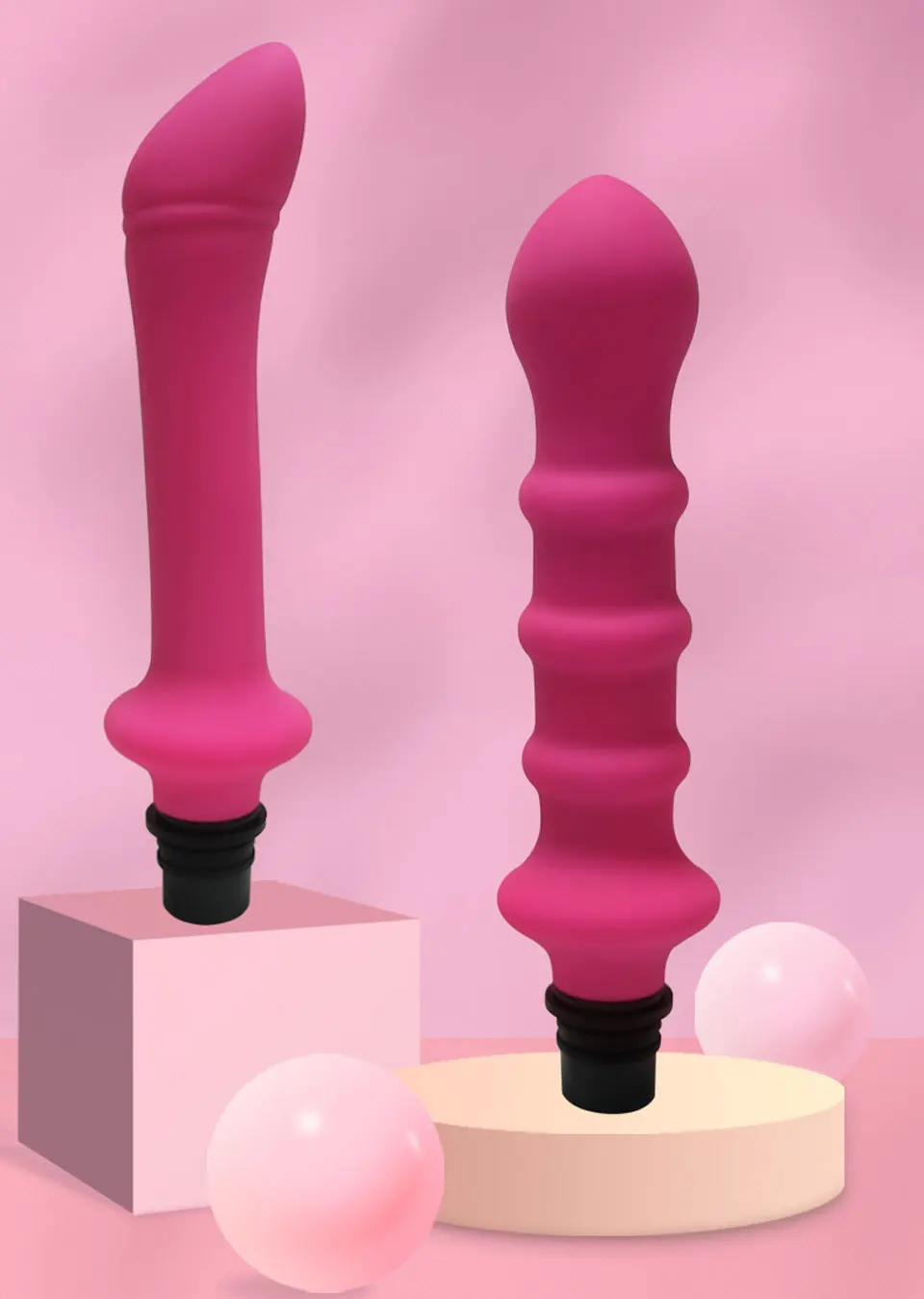 sex toy attachments for massage gun LING O VIBRATING TONGUE RING - Romantic Depot