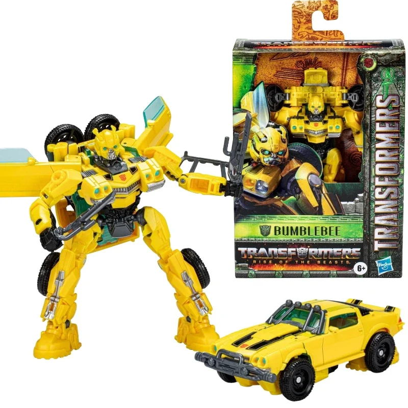

In Stock Transformers Movie 7 Rise of The Beasts Deluxe Bumblebee Action Figure Collection Ornaments Hobbies Toys Birthday Gift