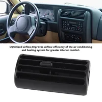 Front Center Dash Air Vent Grille 5FS10LAZAB Plastics Dashboard AC Vent Air Outlet Replacement For Jeep Cherokee XJ 1997-2001 2