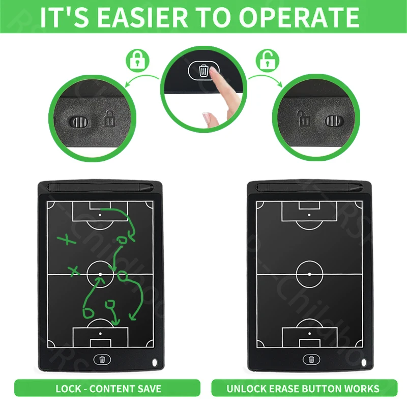 8.5 Inch LCD Football Basketball Coaching Tactical Tablet Soccer Coach Strategy Electronic Marker Board For Sports Training Gift
