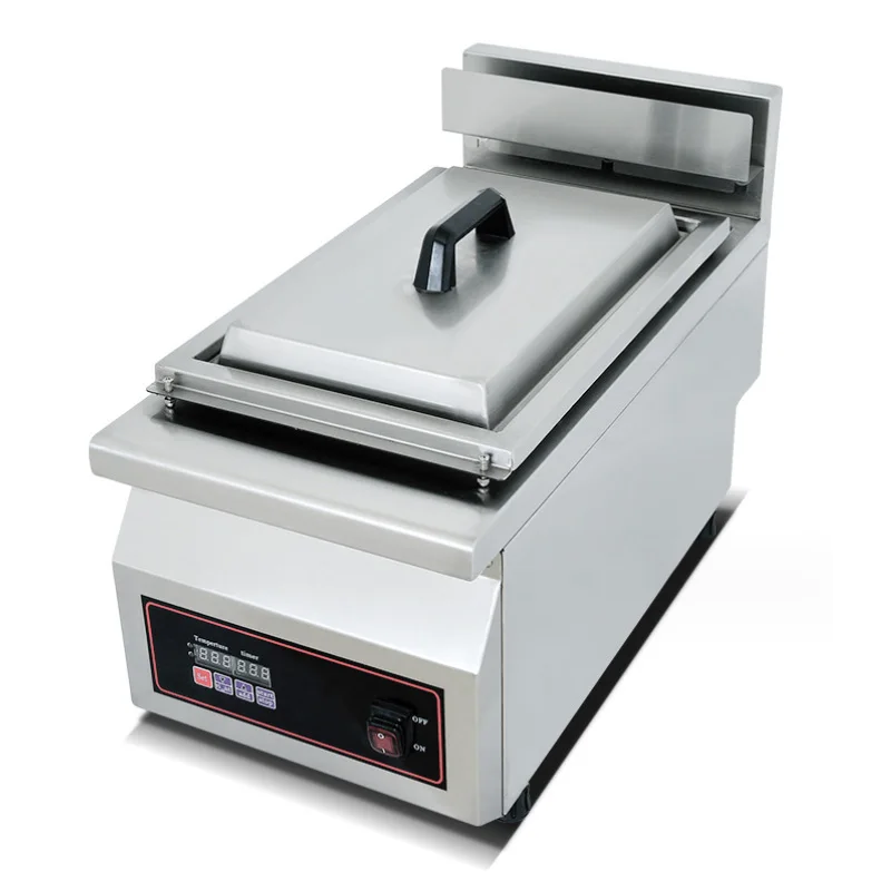 Single Dumpling Pan Commercial Fried Multifunctional Electric Steak Dumpling Frying Fryer Machine Japan Fried Gyoza Cooker 4