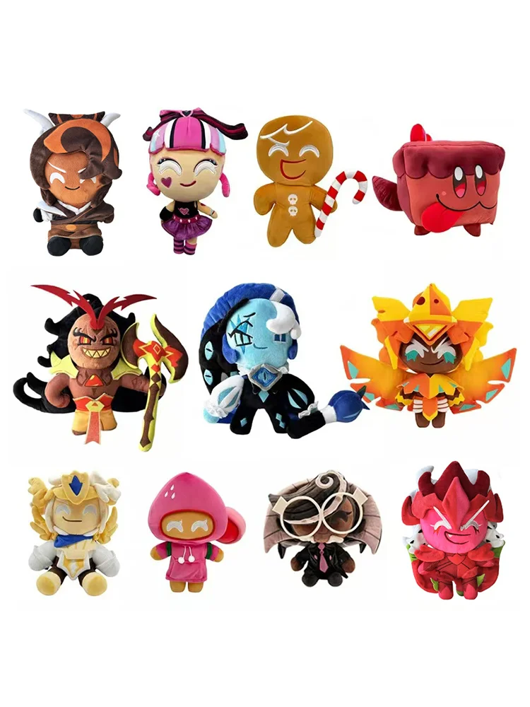 Schatten Milch Cookie Plüsch Spielzeug Weiche Angefüllte Cartoon Spiel Cookie Run Königreich Figur Puppe Kuchen Hund Kissen Kinder Freund Geburtstag Geschenke – Detail 1