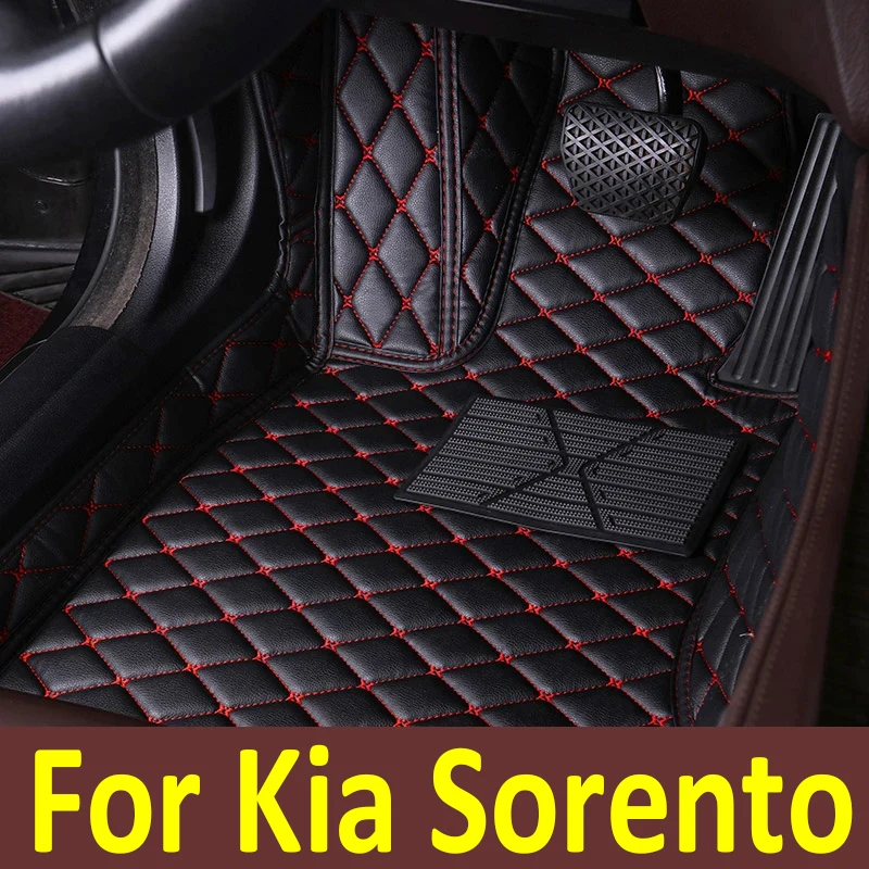 

Автомобильные коврики для Kia Sorento (пять сидений) 2013 2014, индивидуальные автомобильные подкладки для ног, чехол, аксессуары для интерьера