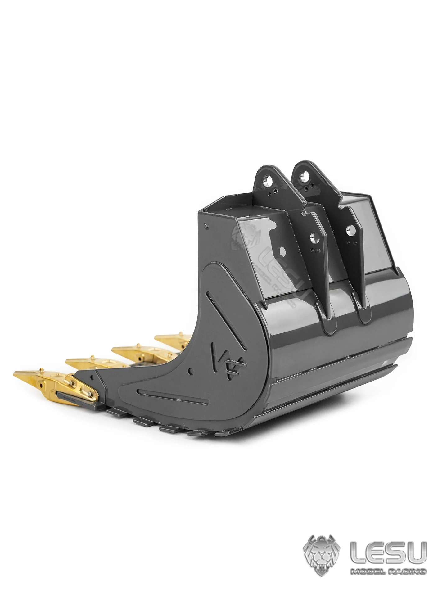 Metal Bucket for Tamiya 1/14 RC Excavator LESU DIY Parts 