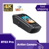 4K Wifi Action Camera Motorcycle Bike Helmet Motion Camcorder HD Screen Dash Cam for Bicycle Multifunction Sports DV with Light 1