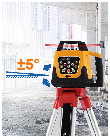 Iglobalbuy Self Leveling Horizontal Vertical Rotary Rotating Transit Construction Laser Level Kit