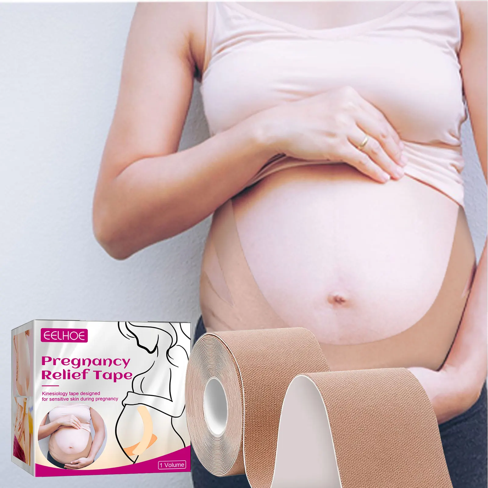 Pregnancy Belly Band Tape Maternity Belly Support Tape Fatigue Relief  Pregnant Women Tape Pregnancy Gifts For Abdomen Pelvic - AliExpress