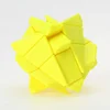 Ghost Ninja 3x3x3 Irregular Magic Cube Twist Puzzle Stickerless Fancy Toy Educational Toys Kid Game Yellow 3