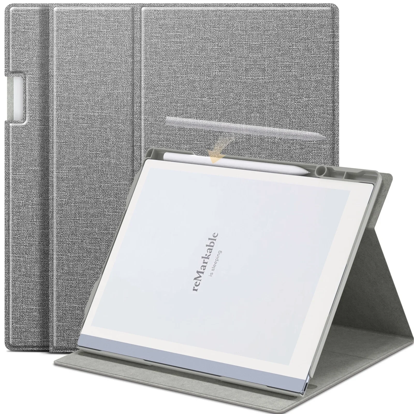Estojo giratório dobrável para e-book, capa empresarial