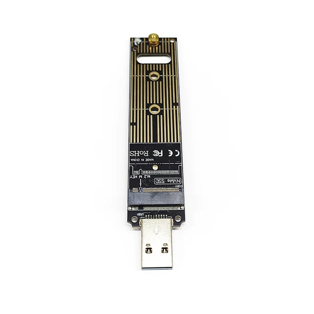 M.2 NVME USB 3.1 Adapter M-Key M.2 NGFF NVME To USB Card Reader USB 3.1 Gen  2 Bridge Chip With 10 Gbps For 2242/2260/2280 - AliExpress