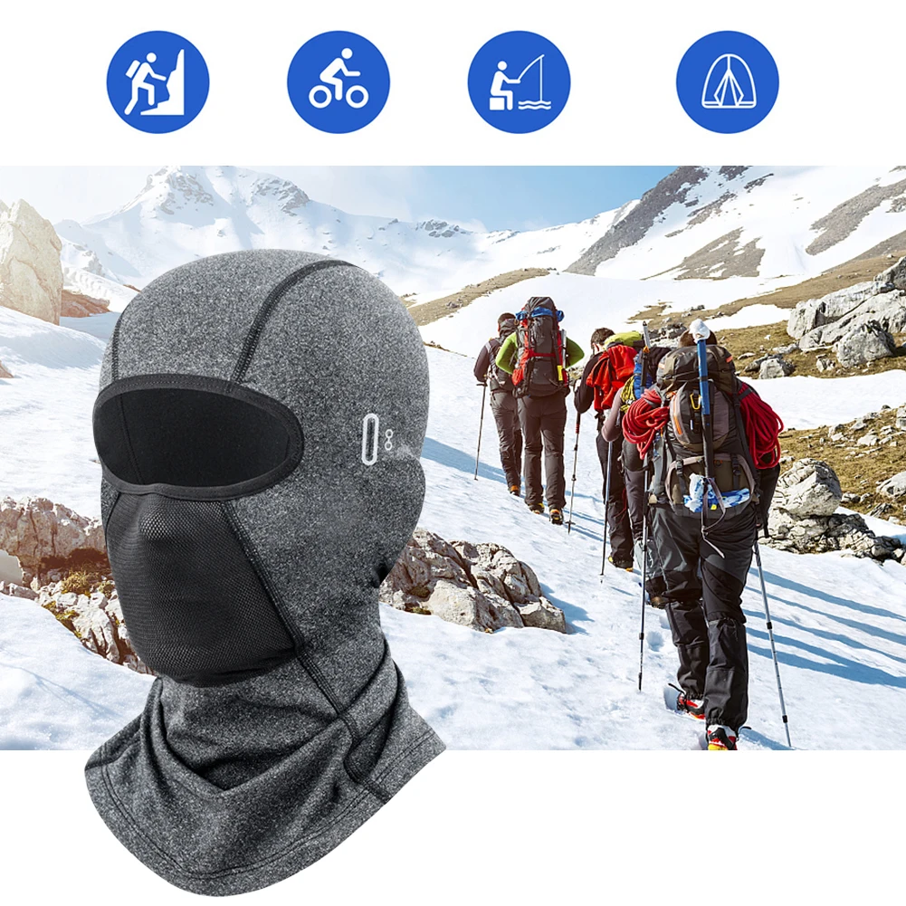 겨울용 따뜻한 사이클링 캡 플리스 발라클라바 스키 마스크 방풍 자전거 오토바이 발라클라바 통기성 라이딩 스노보드용
