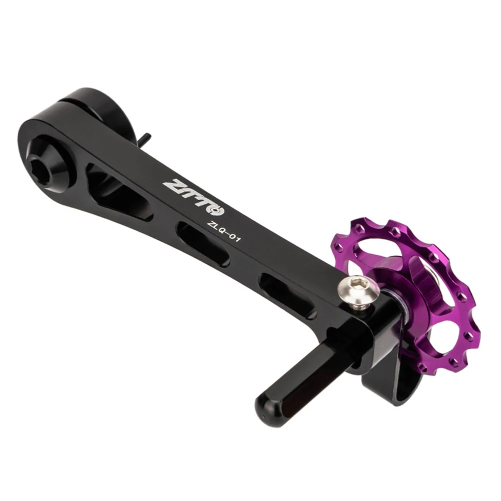 Aluminum Alloy MTB Single Speed Derailleur Chain Tensioner Mountain Road Bike Chain Stabilizer for MTB Road Racing Bike