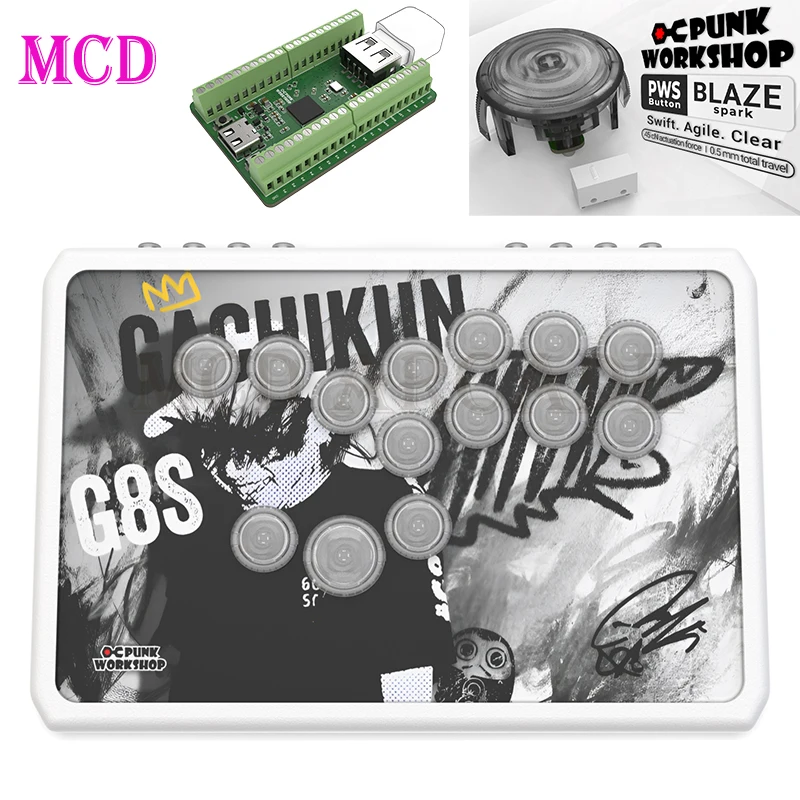 Punk Workshop R14 レバーレス アーケード ファイティング