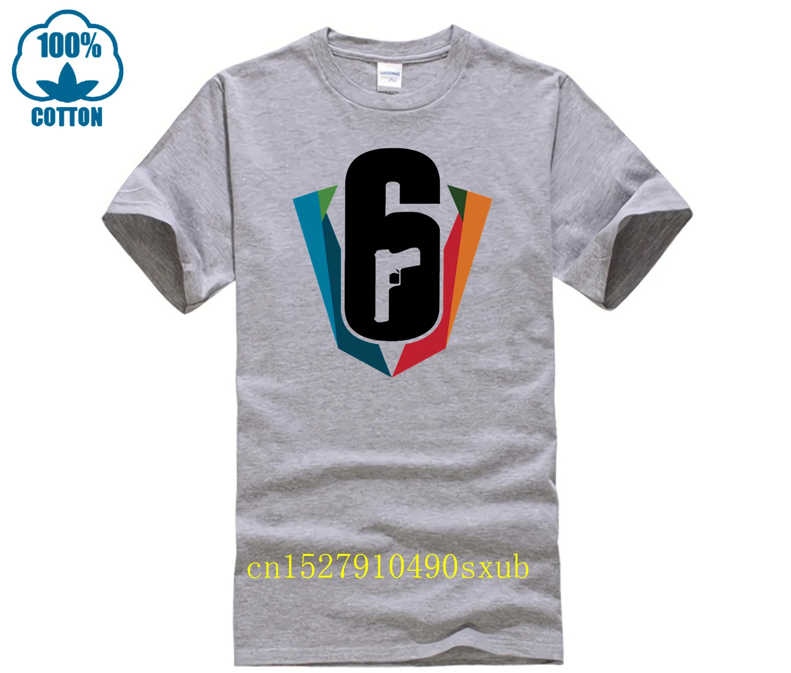 Maglietta Divertente Creativa Gaming Rainbow Six Siege Maglietta Da Uomo Novità Tshirt Per Uomo Slogan