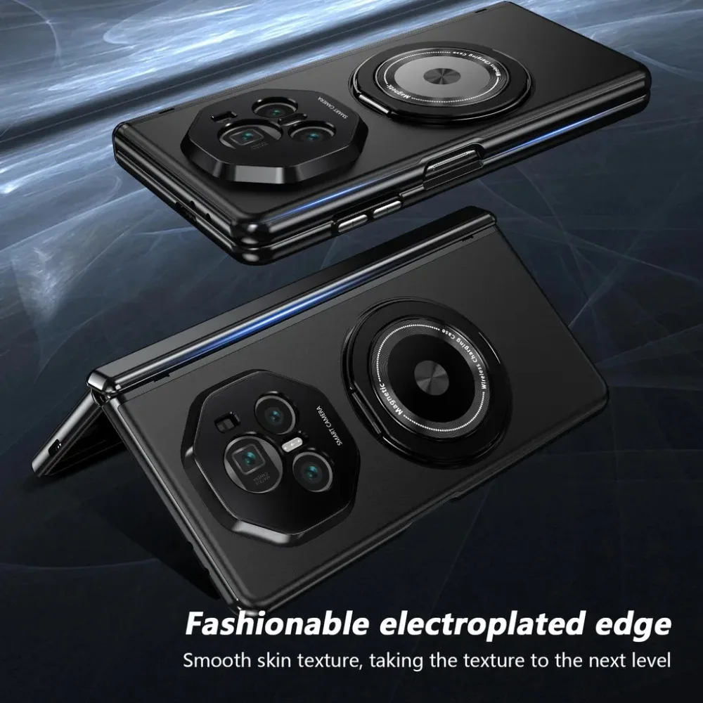 Premium 360° Rotating Magnetic Bracket Case with HD Glass Screen Protector