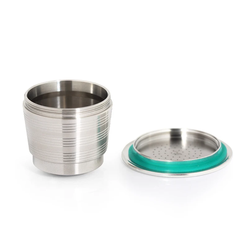Capsule Di Caffè Riutilizzabili Nespresso In Acciaio Inossidabile Tamper Per Caffè Cialde Di Caffè Riutilizzabili Accessori Per Caffè Per Barista