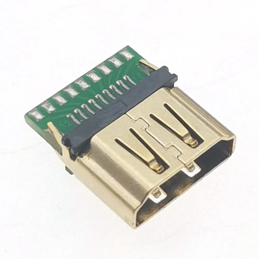 2 Connettori HDMI Maschio-Femmina Con Scheda PCB - Per Test E Riparazioni - Foto 4