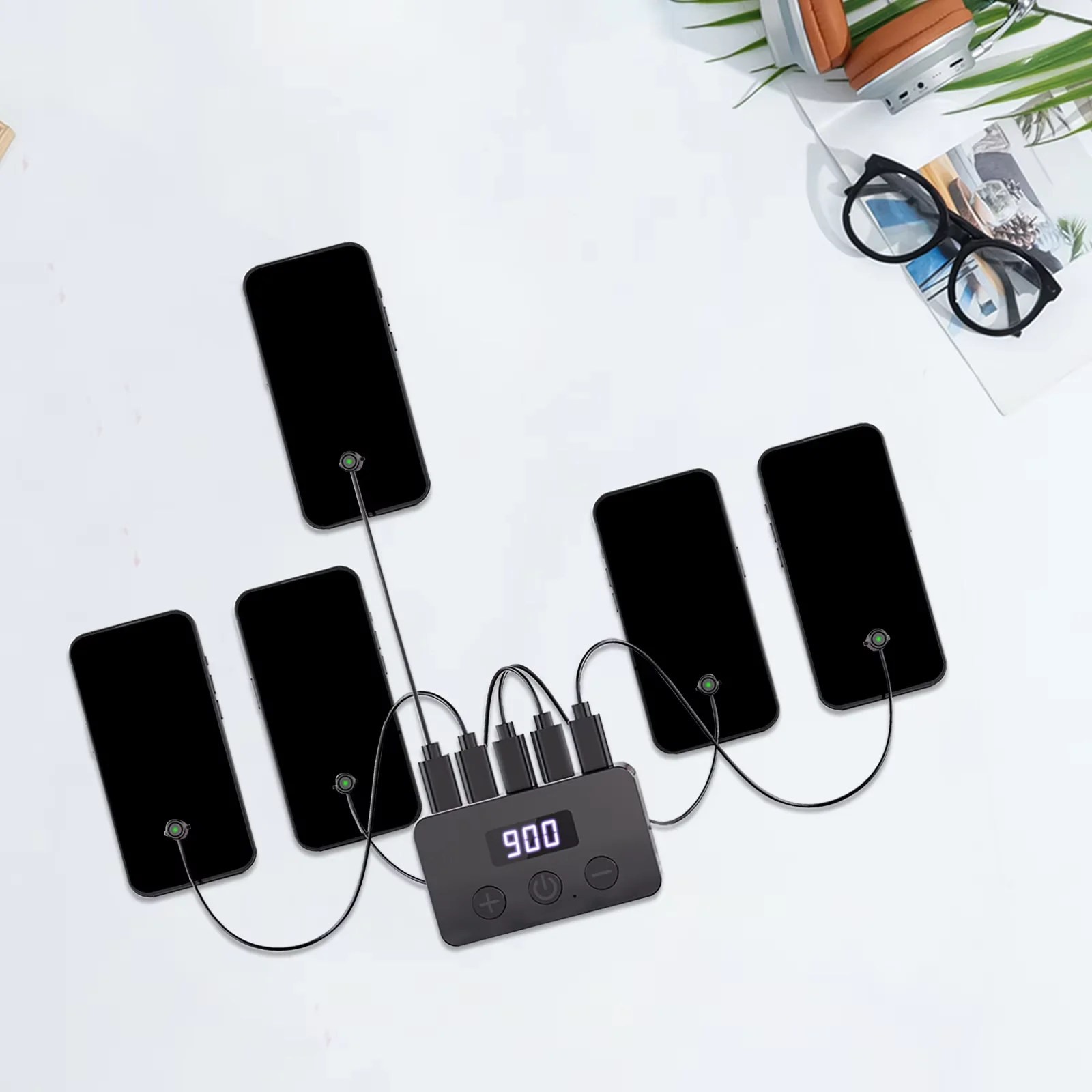 شاشة الهاتف جهاز النقر التلقائي محاكاة الإصبع انقر...