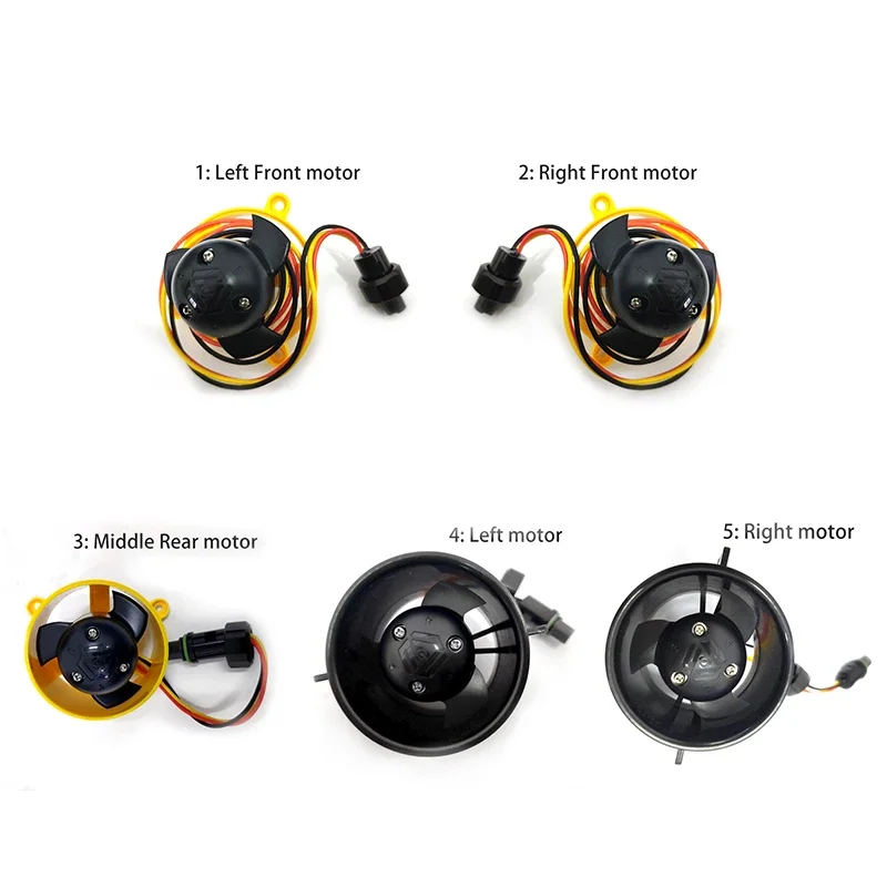 Dory Gladius Mini追っかけ用オリジナルリモコン (2020バージョン) 、イエロー オリジナルチェイシング - Gladius Mini S 左&frasl;右&frasl;左フロント&frasl;右