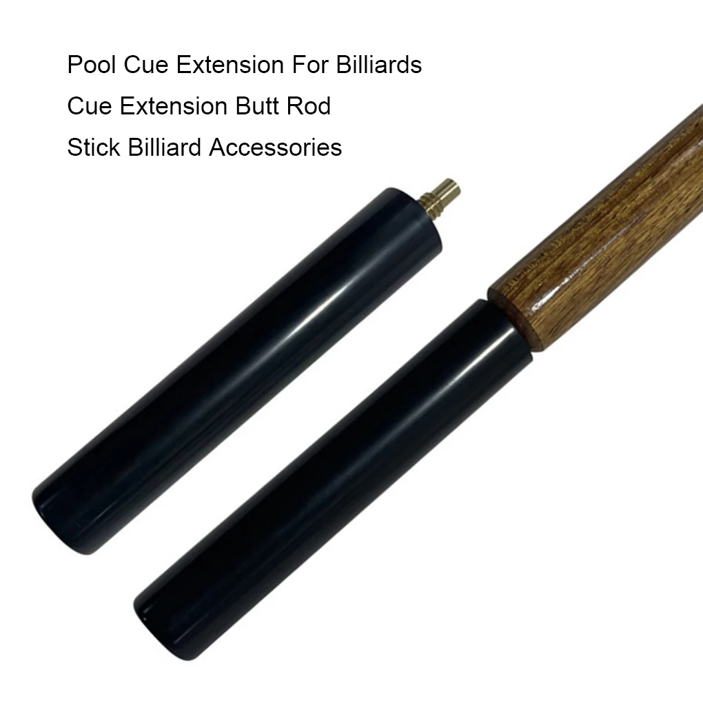 

Pool Cue Extender Practice Billiard Extension Rod Replacement Portable