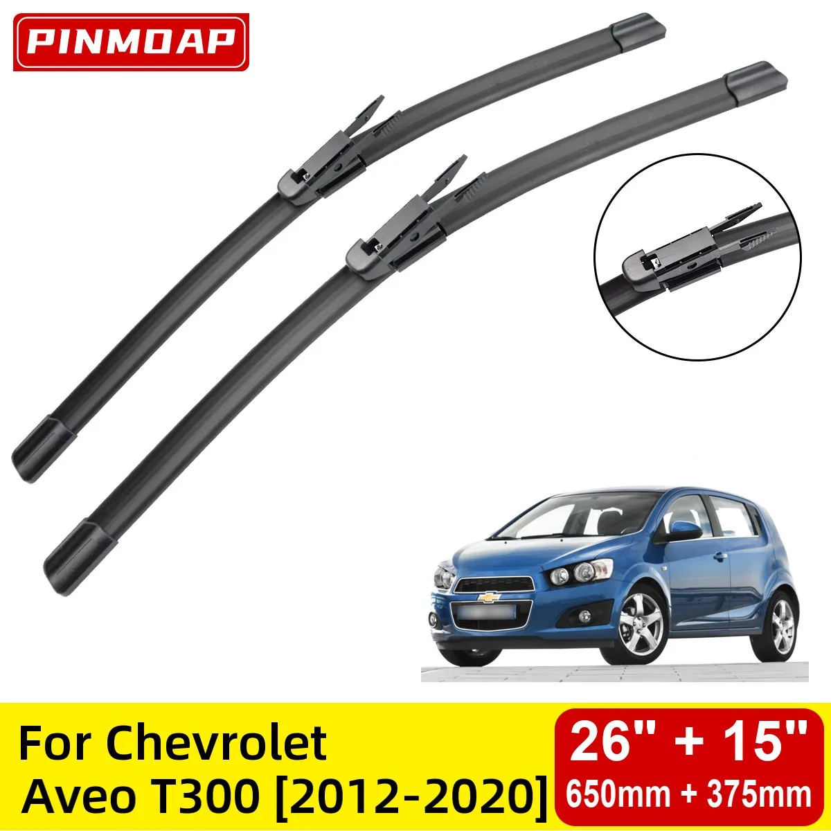 FrontWiperBladesForChevroletAveoT30020122020Windshield