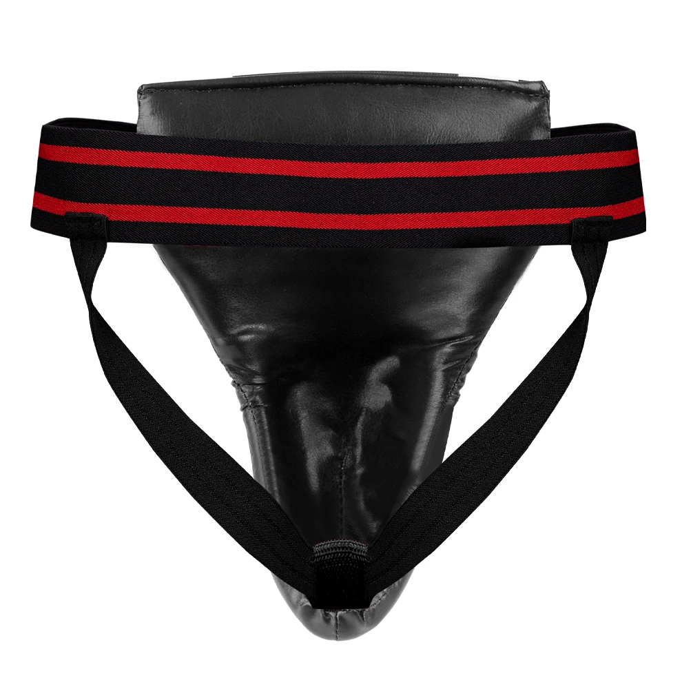 Thicken Adult Male Female Kids Sanda Crotch Guard Taekwondo MMA Groin Protector Kick Boxing Penis Protection Guard Men Jockstrap groin protector