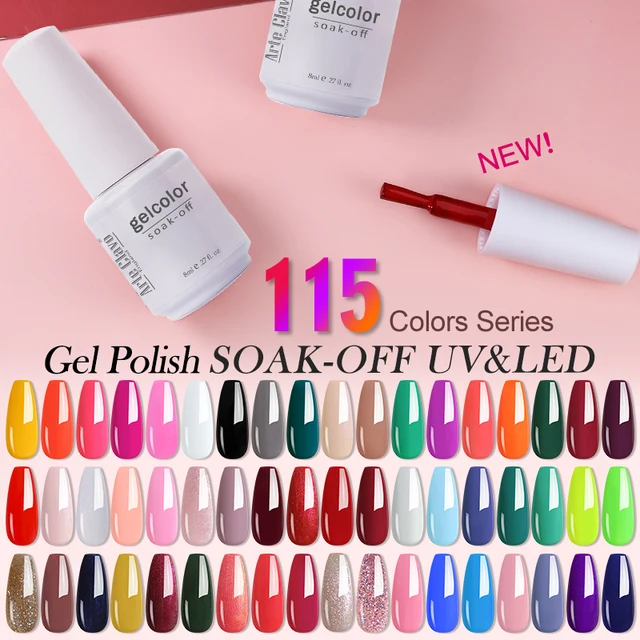 vernis a ongle Gel Semi-Permanent en Couleur Classique