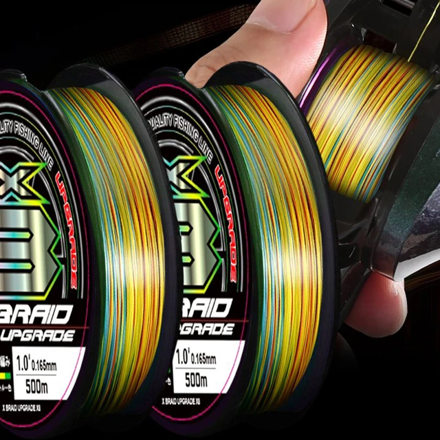 X8 Upgrade Braid Fishing Line Super Strong 8 Strands Multifilament PE Line  150M 200M Lure High Stength (Color : 200M, Size : 0.6#)