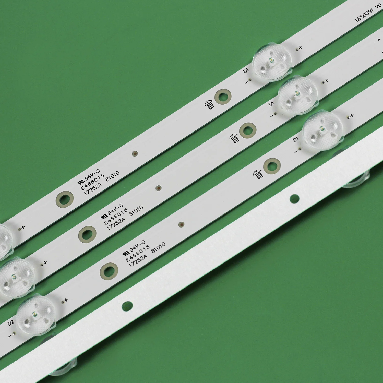 Retroiluminação Led Bar para Sharp Lc50lb601u Ns-50df710na19 Lb50091 V1_00 V0_00 Lb-pm3030-gjbby504x8abl2-l R-t Ns-50df710ca19 - Imagem 5