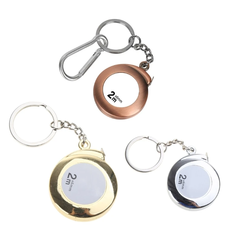 

Upgraded Keychain Tape Measure Mini Tape Measure Functional Pocket Tape Measure Small Tape Measure Retractable for Dropshippin