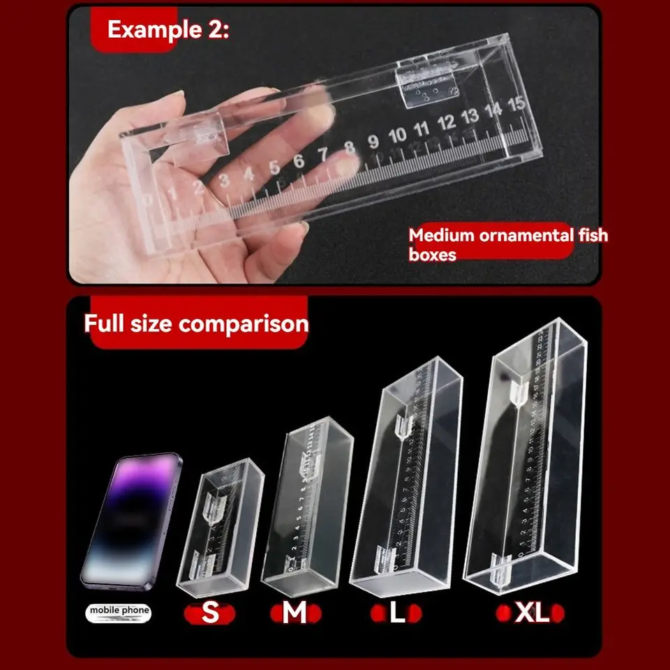 Acrylic Fish Viewing Breeding Box Photo Tank, Tank Fish Viewing Observation  Box,acrylic Fish Box Fish Breeding Box,micro Landscape Breeder Box For Fish  Tank